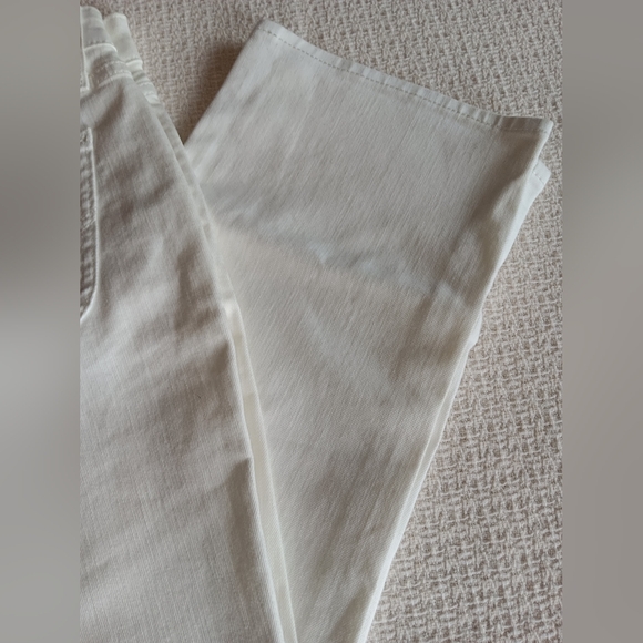 Lee Midrise Regular Fit White Capri - Size 8M - Picture 4 of 9